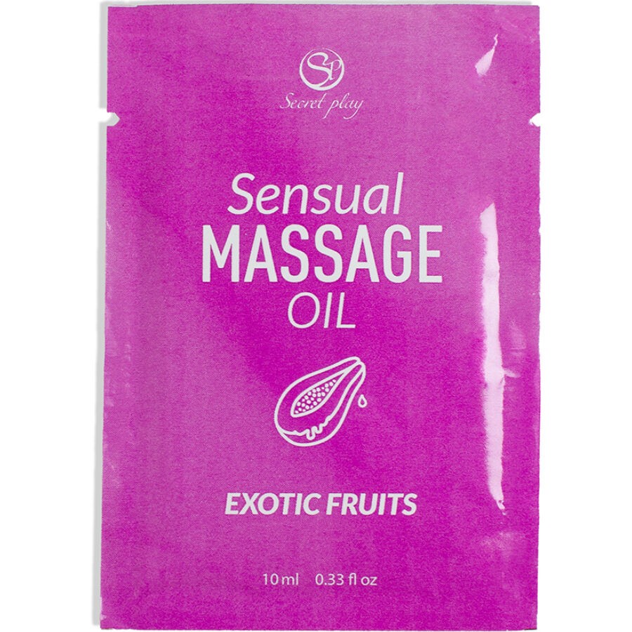 SECRETPLAY - EINZELDOSIS MASSAGEÃL MIT EXOTISCHEN FRÃCHTEN 10 ML